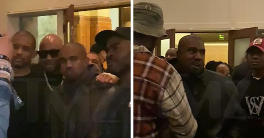 Kanye West Brings Kim Kardashian Look-Alike to Jeen-Yuhs Biopic Screening – TMZ