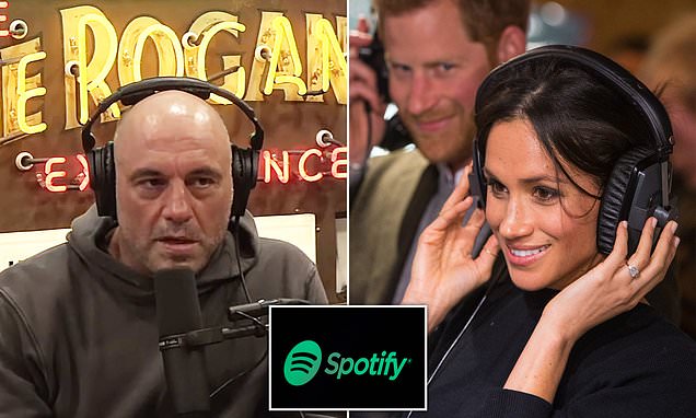 Spotify will let Harry and Meghan place Covid information on their Archewell page – Daily Mail