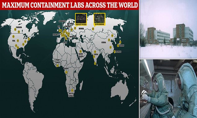 The Soviet-era Russian laboratory where Putins bioweapon arsenal is being kept – Daily Mail