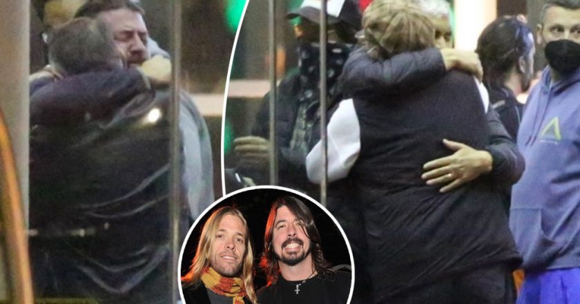 Foo Fighters Dave Grohl makes emotional return after Taylor Hawkins death – New York Post