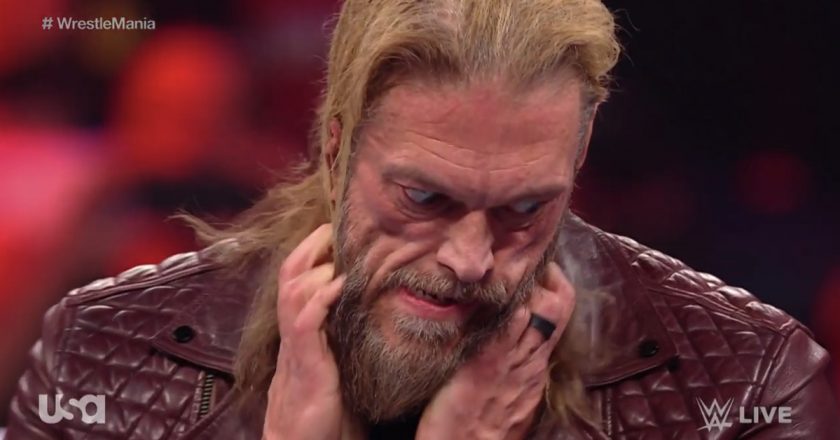 Edge goes insane, gets AJ Styles at WrestleMania 38 – Cageside Seats