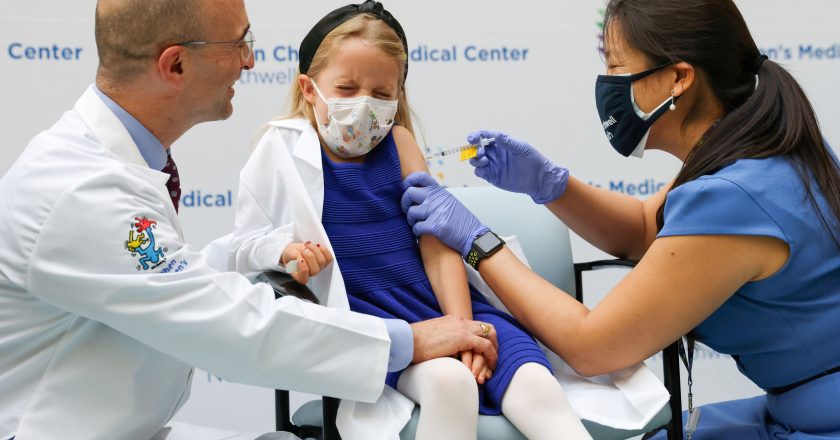 Pfizer Covid vaccine was just 12% effective against omicron in kids 5 to 11, study finds – CNBC