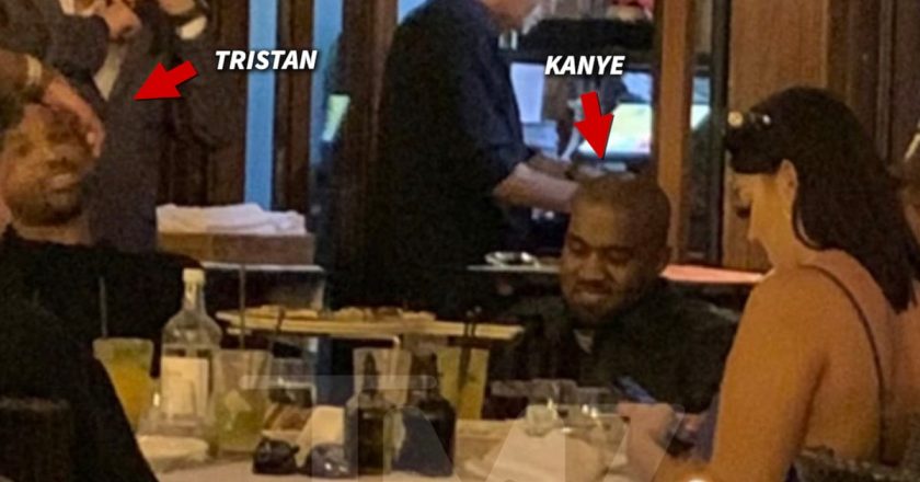 Kanye West & Tristan Thompson Grab Dinner Together in Miami – TMZ