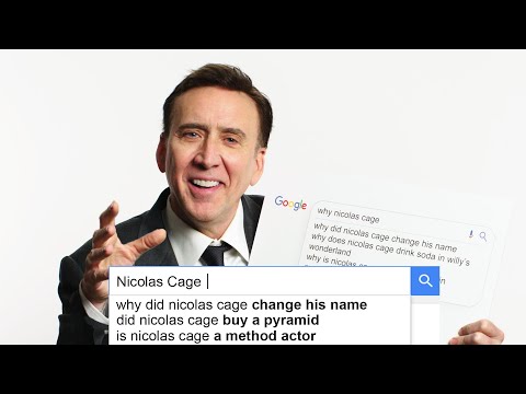 Nicolas Cage Answers the Webs Most Searched Questions | WIRED – WIRED