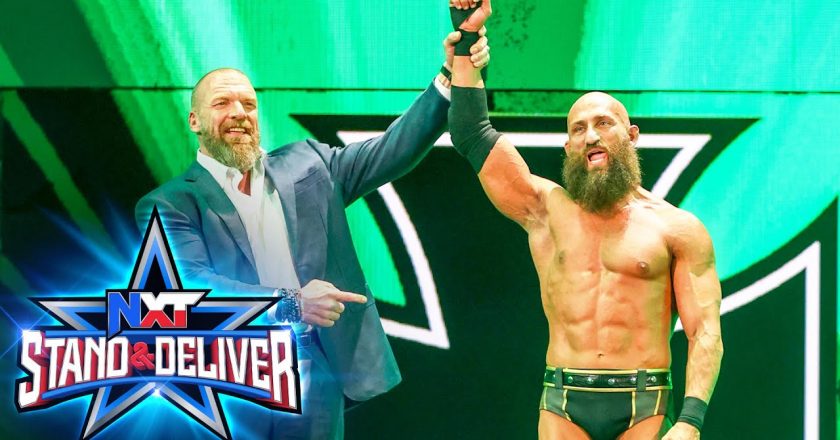 Triple H embraces Tommaso Ciampa: NXT Stand & Deliver 2022 (WWE Network Exclusive) – WWE