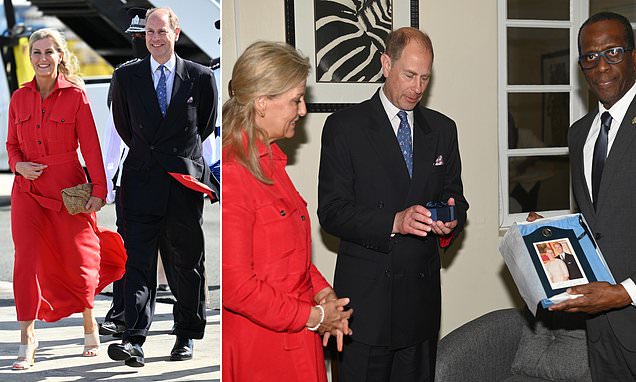 Prince Edward and Sophie Wessex receive warm welcome in Saint Lucia on first day of Caribbean tour – Daily Mail