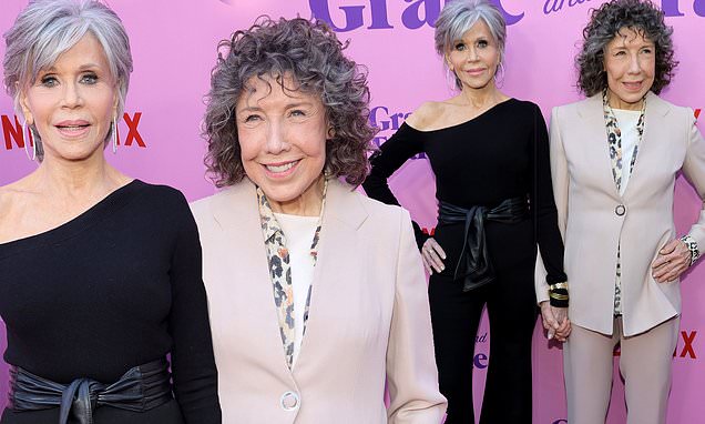 Jane Fonda and Lily Tomlin at FYC event for their Netflix series Grace And Frankie in LA – Daily Mail