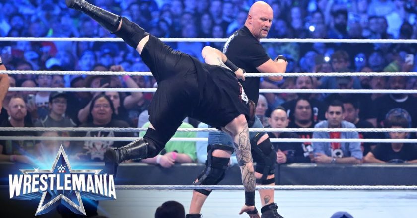 “Stone Cold” Steve Austin makes in-ring return: WrestleMania 38 (WWE Network Exclusive) – WWE