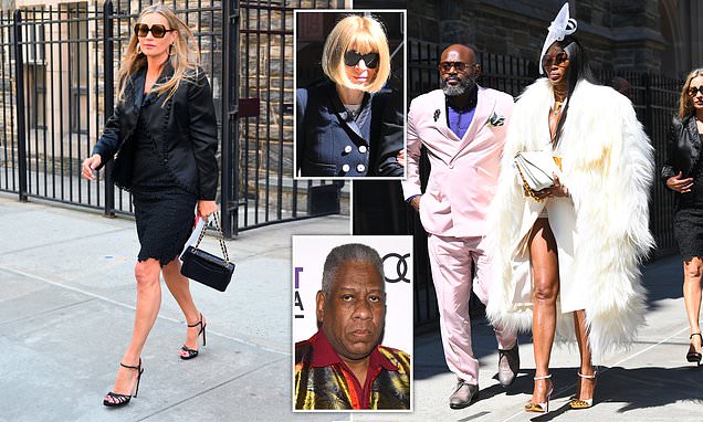 Stars gather to pay tribute to late style icon Andre Leon Talley – including Anna Wintour – Daily Mail