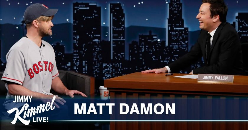 Jimmy Fallon Interviews Matt Damon – Jimmy Kimmel Live