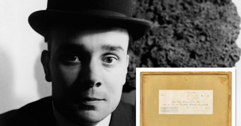 Invisible art receipt auctioned for almost $1.2 million – New York Post