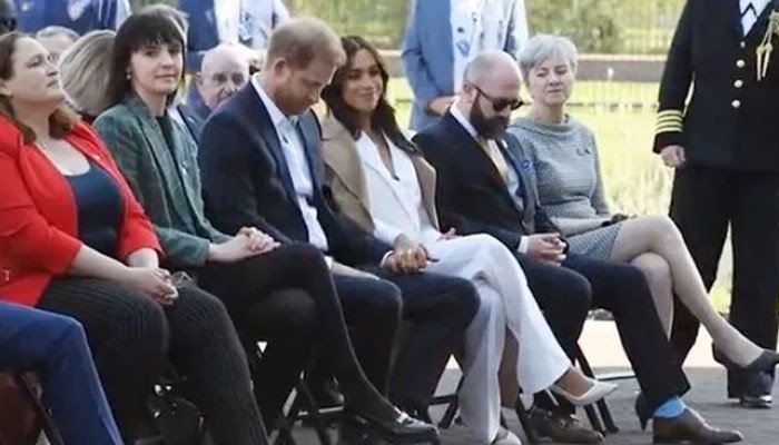 Meghan Markle makes her presence felt as Harry grows sentimental: Watch – Geo News