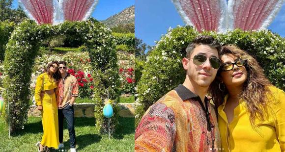 Priyanka Chopra gives a glimpse of her Easter celebrations with Nick Jonas and it’s all about love; PICS – PINKVILLA