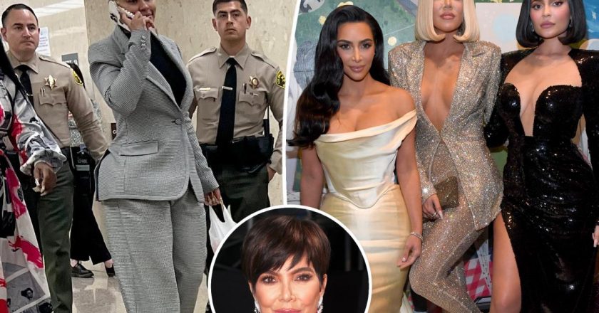 Kim, Khloé, Kris and Kylie attend jury selection for Blac Chyna case – Page Six