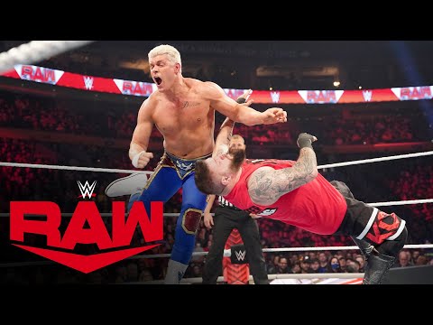 Cody Rhodes vs. Kevin Owens: Raw, April 18, 2022 – WWE