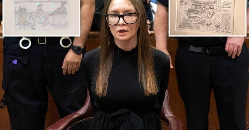 Anna Delvey makes virtual appearance at her NYC art show from federal lockup – New York Post