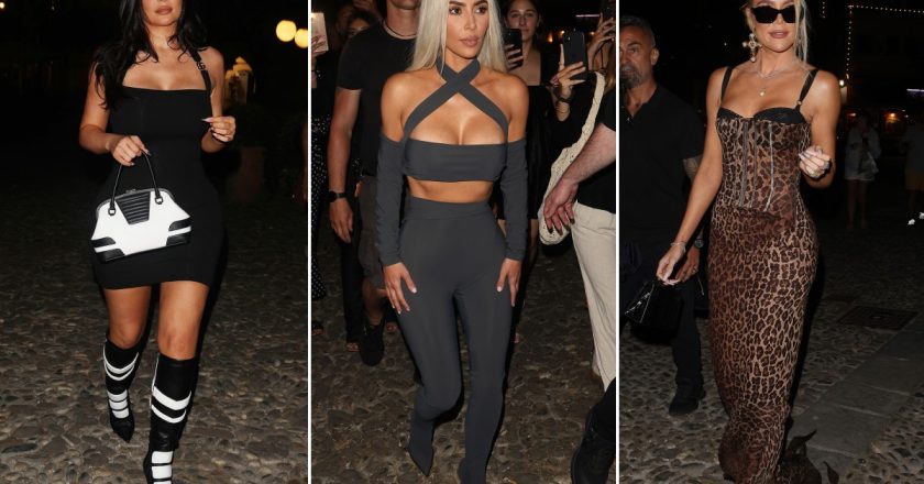 Kardashians arrive in style for Kourtney and Travis Barkers Italy wedding – Page Six