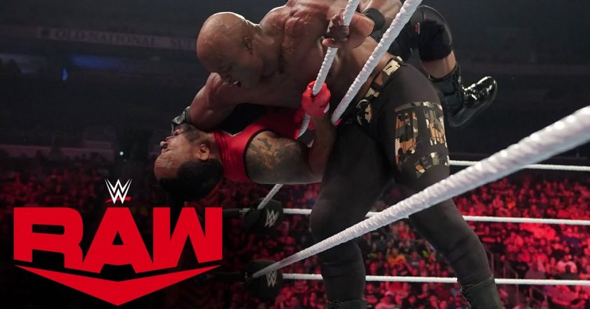 Bobby Lashley vs. MVP: Raw, May 23, 2022 – WWE