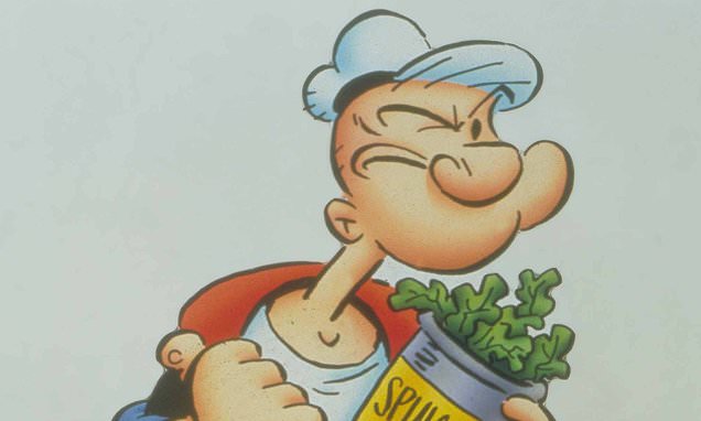 Eating like Popeye could protect you from dementia! – Daily Mail