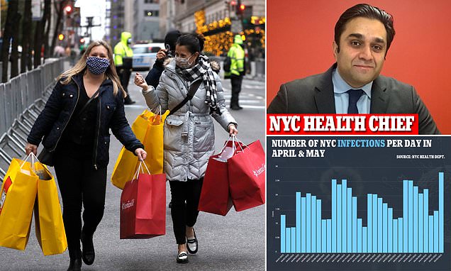 Covid US: NYC health commissioner considers mask and vaccination mandates as alert level raised – Daily Mail