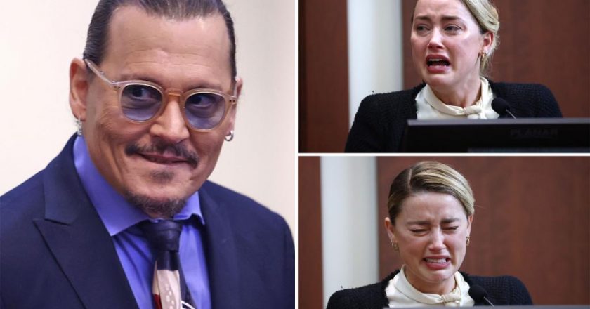 Sobbing Amber Heard tells jury Depp was howling mad, frequently attacked her – New York Post