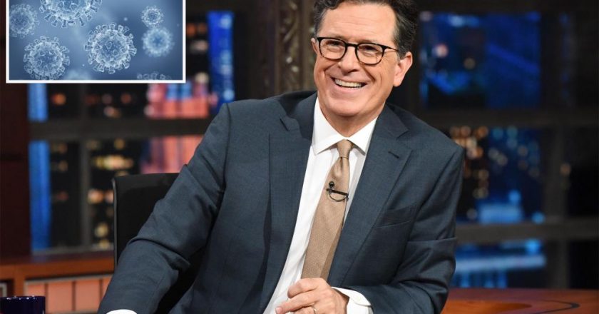 Late Show halts production after Stephen Colbert shows COVID symptoms – New York Post