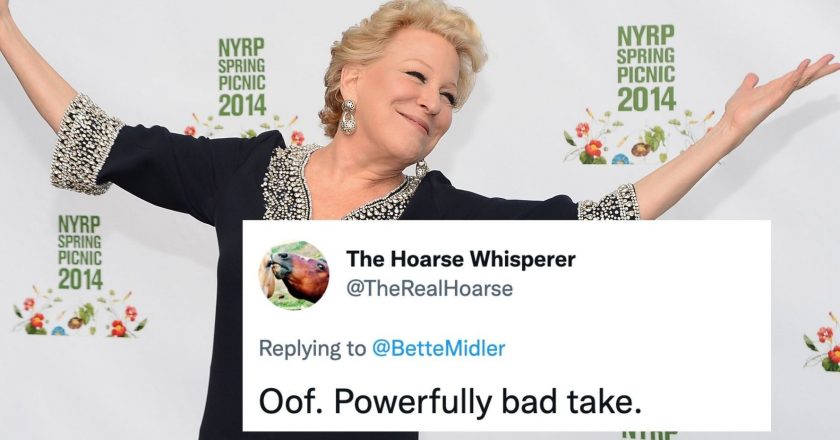 Bette Midler Slammed For Tweeting ‘Try Breastfeeding!’ Amid Baby Formula Shortage – HuffPost