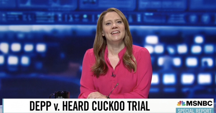 SNL: Kate McKinnon mocks ‘cuckoo’ Johnny Depp v Amber Heard trial – The Independent