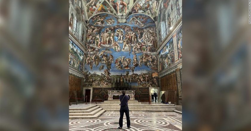 Jason Momoa apologizes after taking photos in the Sistine Chapel – CNN