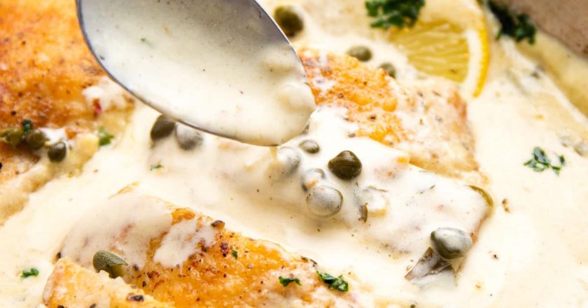 Creamy Lemon Chicken Piccata